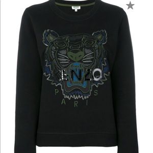 Kenzo black tiger sweatshirt